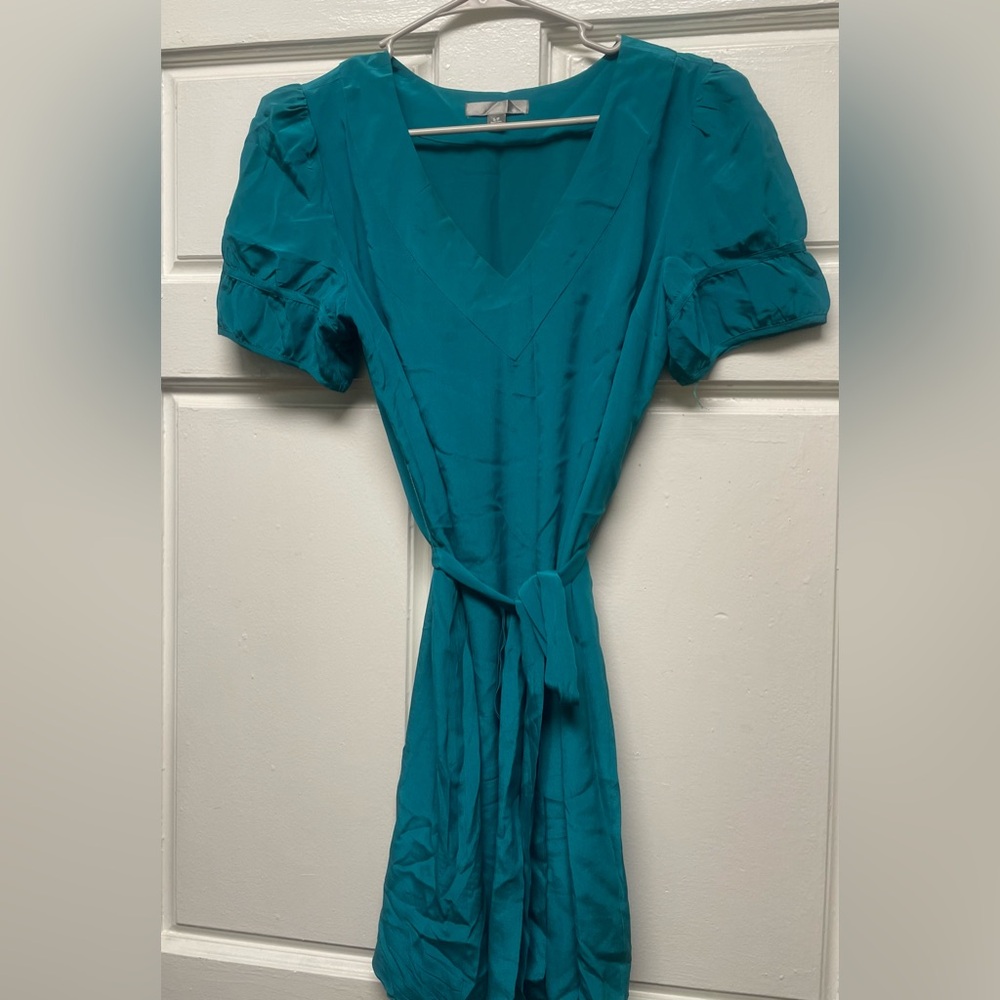 Teal Mini Dress